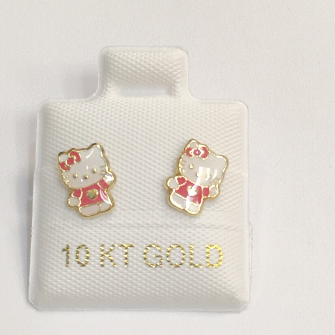 BROQUELES ORO 10K 1 (NUEVO)