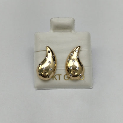 BROQUELES ORO 14K 2 (NUEVO)