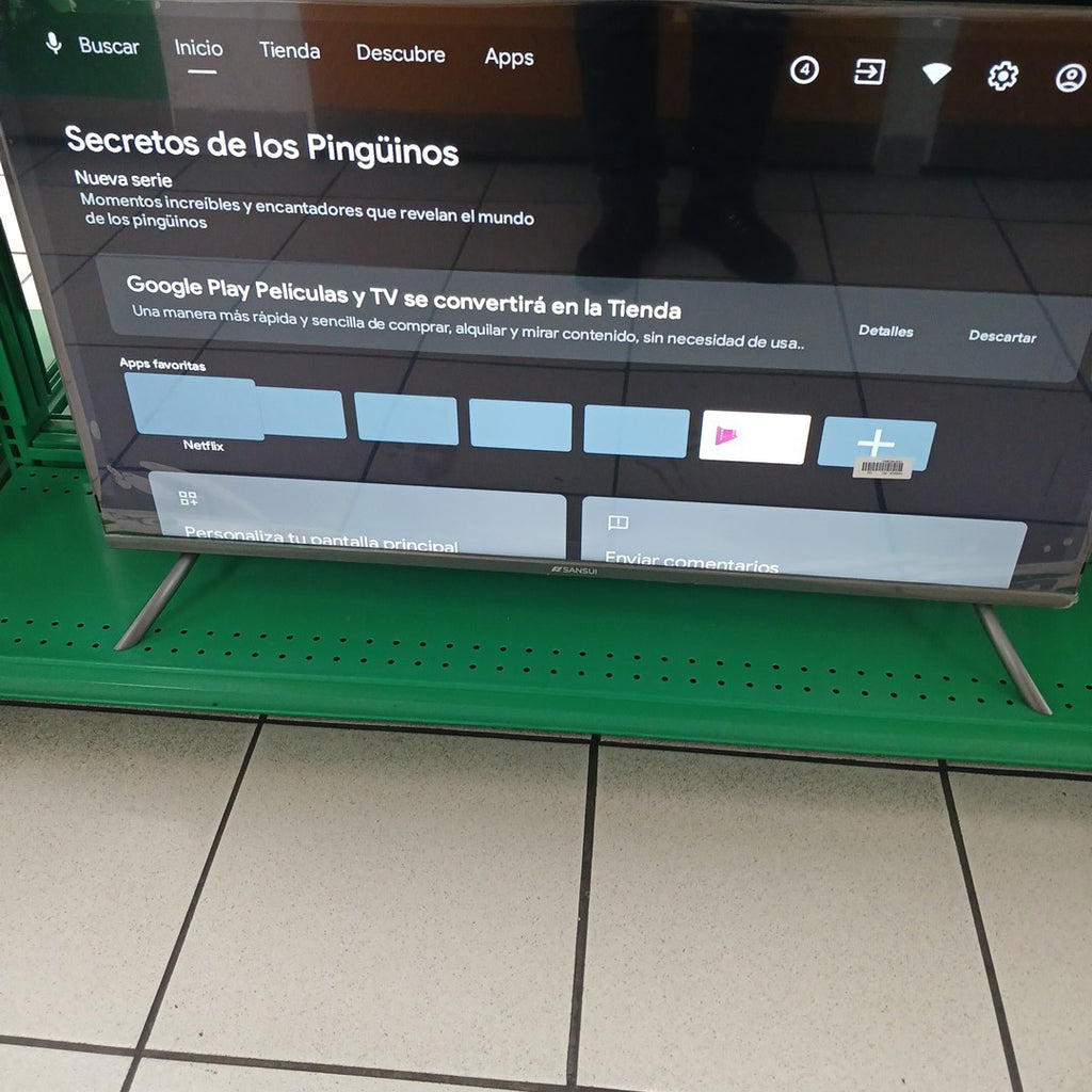 PANTALLA SANSUI SMX40V1FA (2022) 40" LED FULL HD (SEMINUEVO)