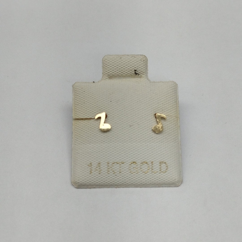 BROQUELES ORO 14K 1 (NUEVO)