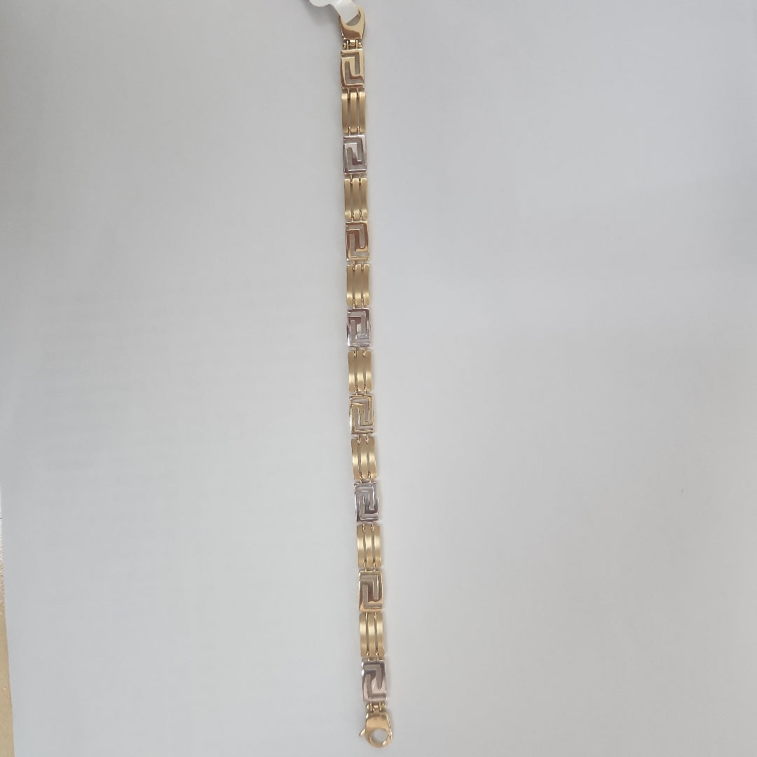 PULSERAS CABALLERO ORO 14K 10.7 (NUEVO)