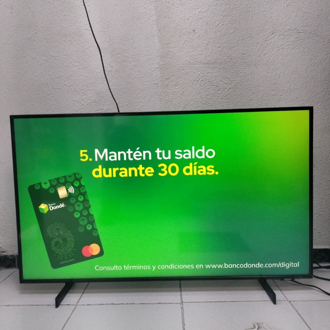 PANTALLA SAMSUNG UN43AU8000F (2022) 43" LED 4K (SEMINUEVO)