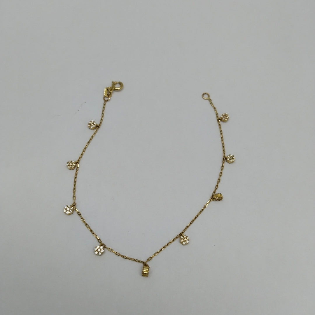 PULSERAS DAMA ORO 14K 2.1 (NUEVO)