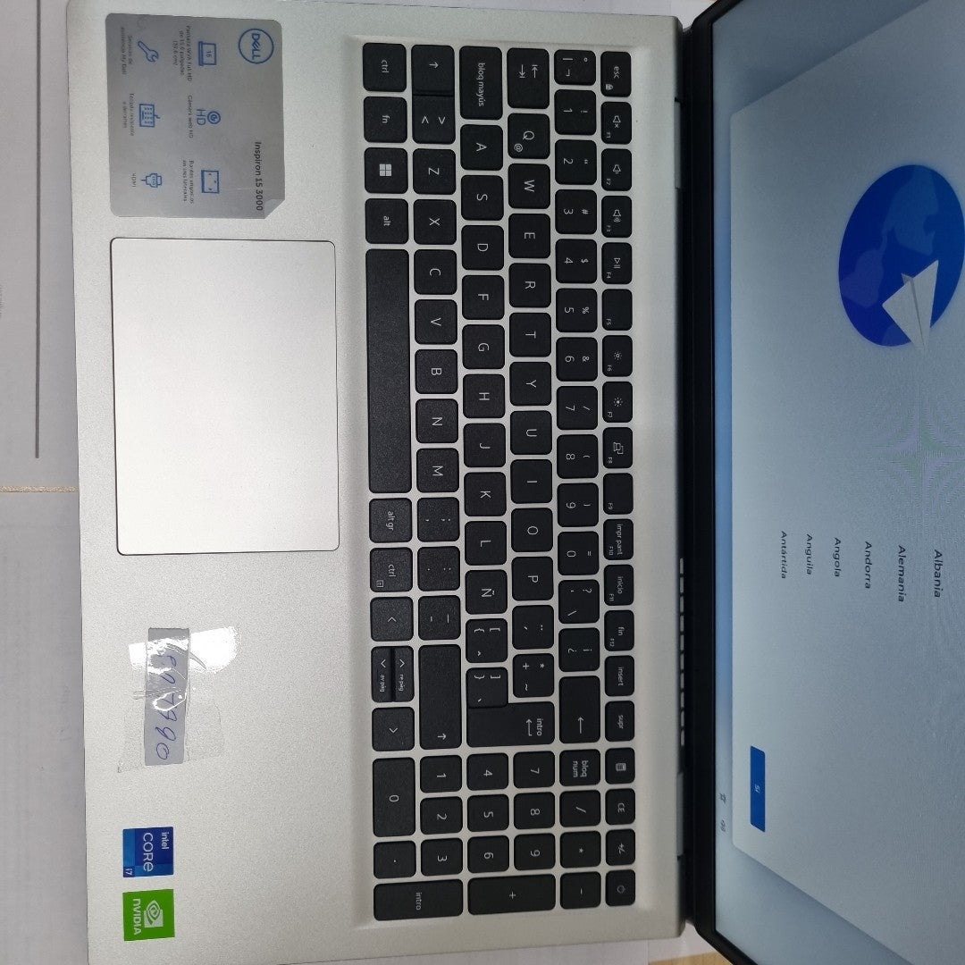 LAPTOP DELL INSPIRON 15 3511 (2022) 256 GB SSD 8 GB RAM (SEMINUEVO)