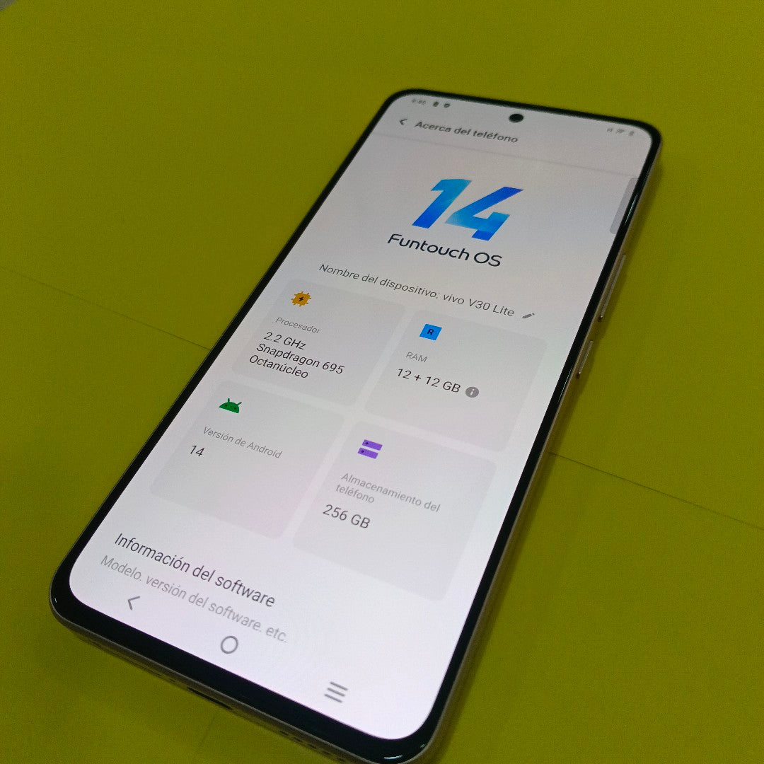 CELULAR VIVO V30 LITE V2314 (2023) 256 GB 12 GB RAM (SEMINUEVO)