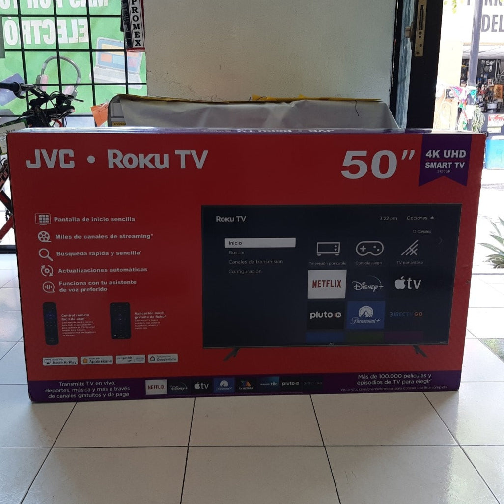 PANTALLA JVC SI50UR (2021) 50&quot; LED 4K (SEMINUEVO)