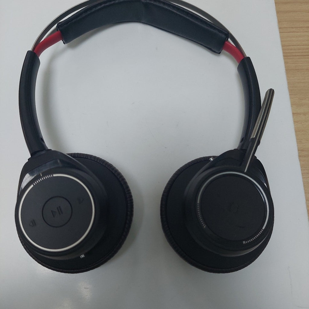 AUDIFONOS PLANTRONICS VOYAGUER FOCUS UC B825 INALAMBRICO OVER EAR (SEMINUEVO)