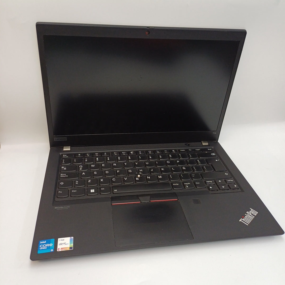 LAPTOP LENOVO THINKPAD T14 GEN 2 (2022) 512 GB SSD 16 GB RAM (SEMINUEVO)