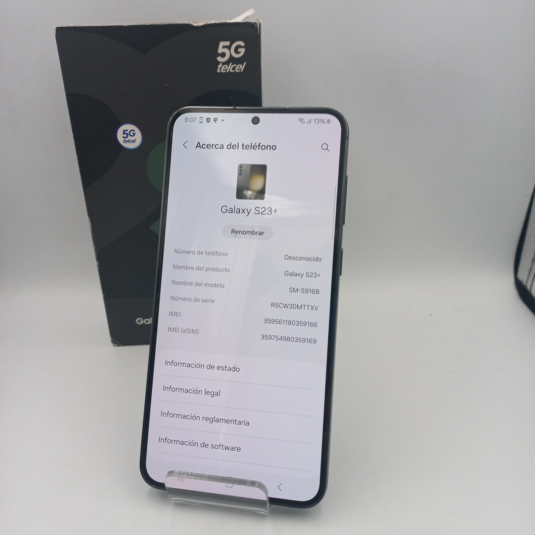 CELULAR SAMSUNG GALAXY S23+ SM-S916B 512 GB 8 GB RAM (SEMINUEVO)
