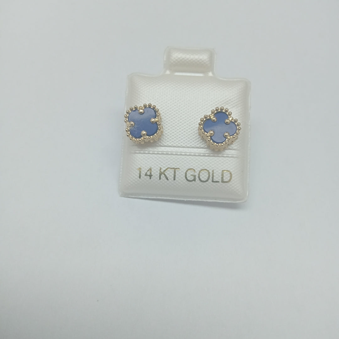 BROQUELES ORO 14K 1.3 (NUEVO)