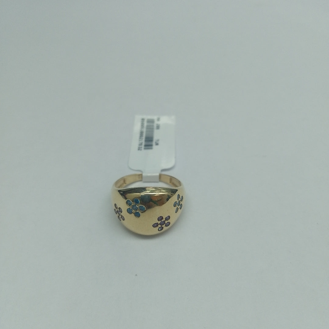 ANILLOS DAMA ORO 14K 4.5 (NUEVO)