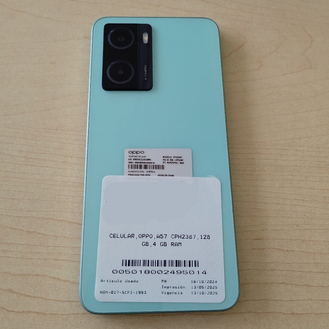 CELULAR OPPO  A57 CPH2387 128 GB 4 GB RAM