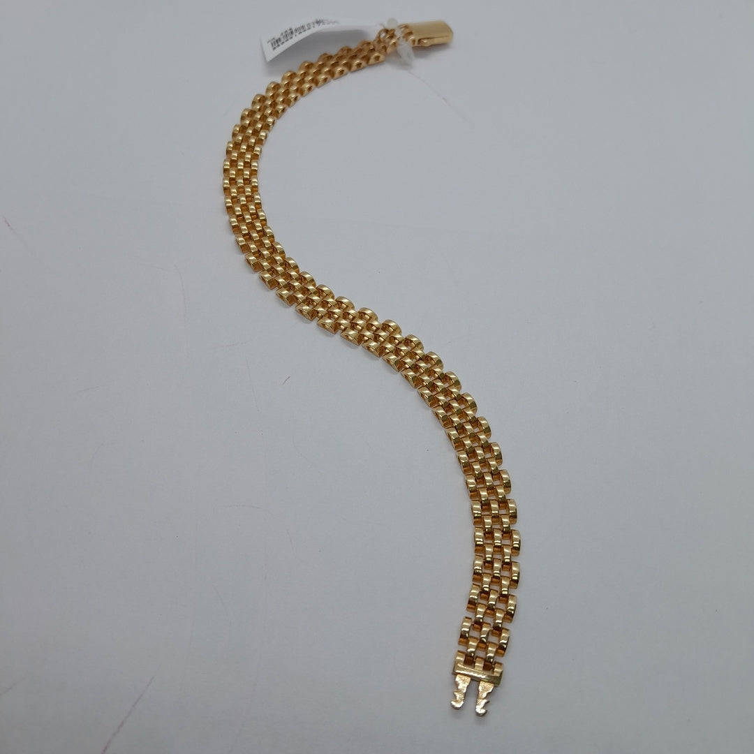 PULSERAS CABALLERO ORO 14K 18.4 (NUEVO)