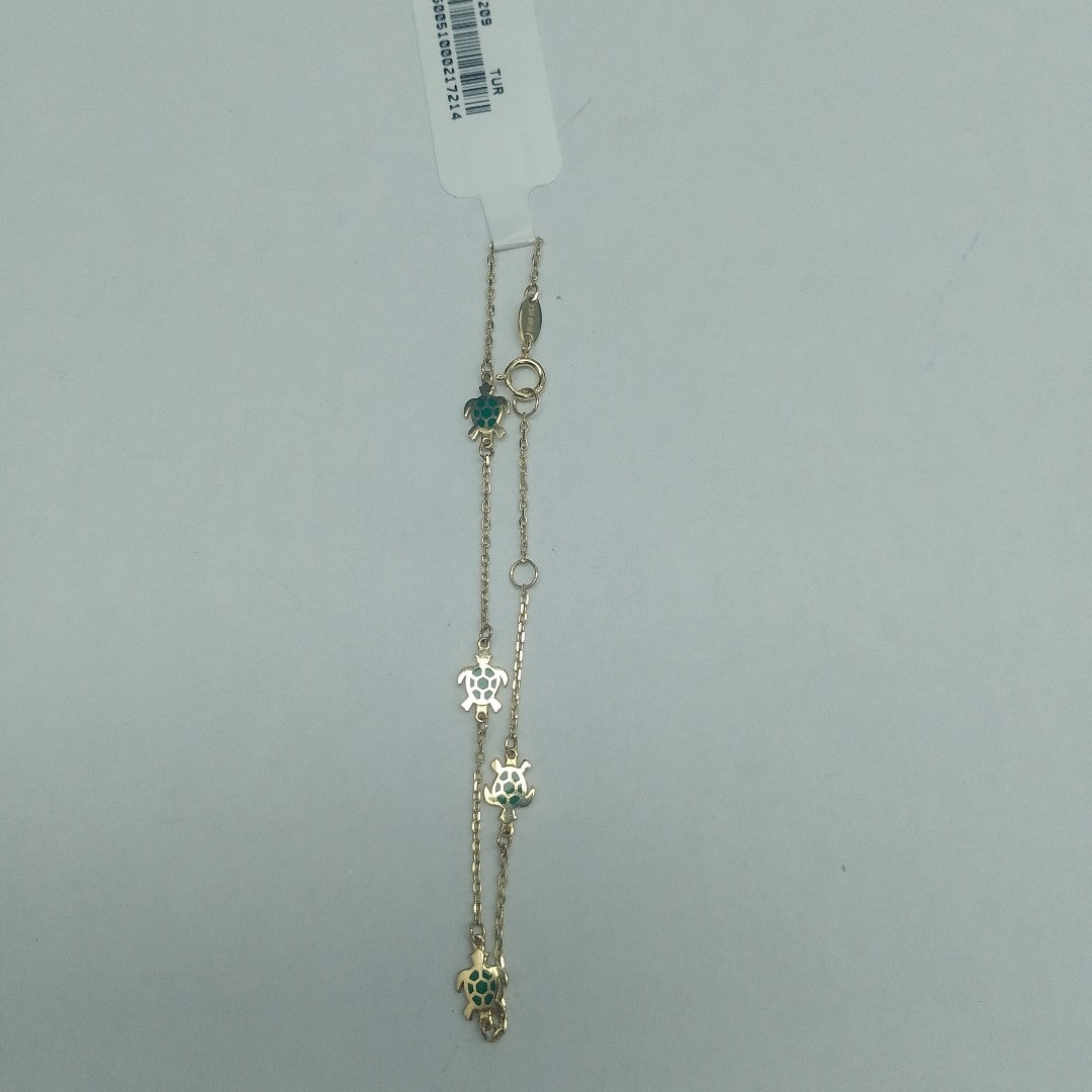 PULSERAS DAMA ORO 14K 1.3 (NUEVO)