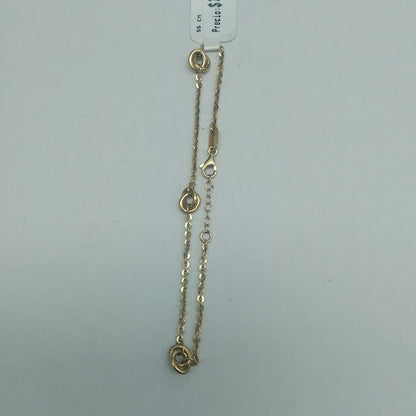 CADENAS VALENTINA/ESPEJO ORO 14K 3.4 (NUEVO)