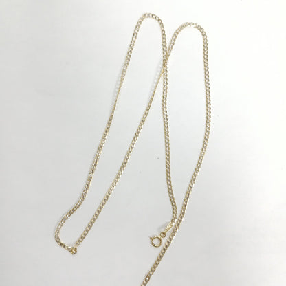 CADENAS BARBADA DIAMANTADA ORO 14K 3.3 (NUEVO)