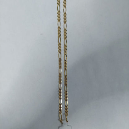 CADENAS CARTIER 3*1 AMARILLA ORO 10K 8.2 (NUEVO)