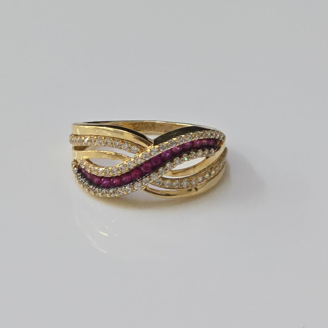 ANILLOS DAMA ORO 14K 3 (NUEVO)