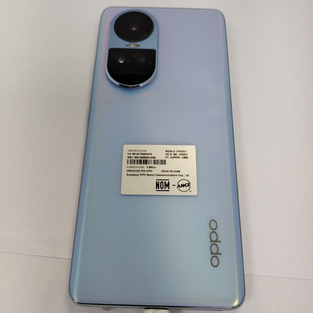 CELULAR OPPO  RENO10 5G CPH2531 (2023) 256 GB 8 GB RAM (SEMINUEVO)