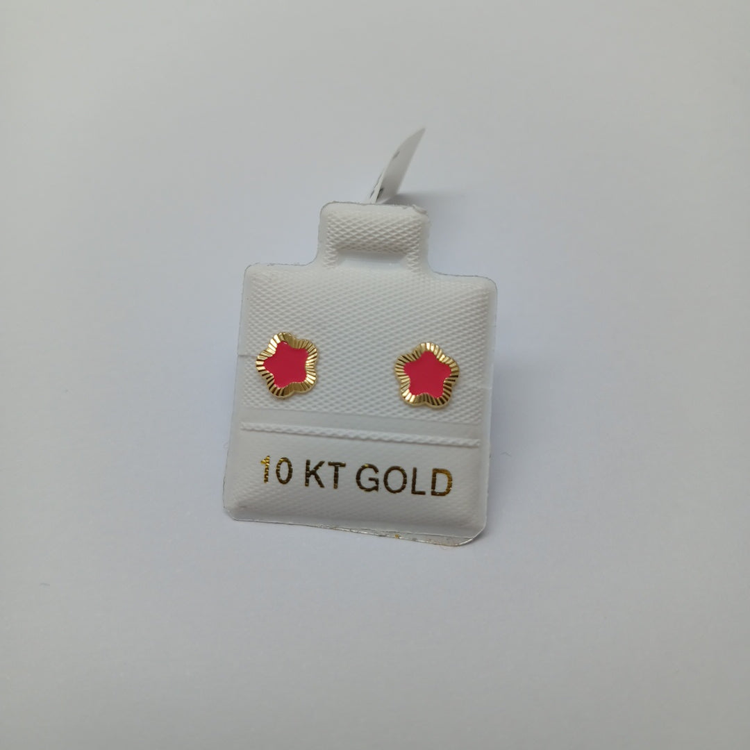 BROQUELES ORO 10K 1 (NUEVO)