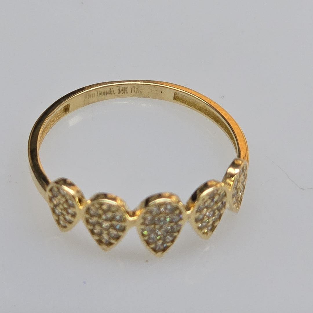 ANILLOS DAMA ORO 14K 1.3 (NUEVO)
