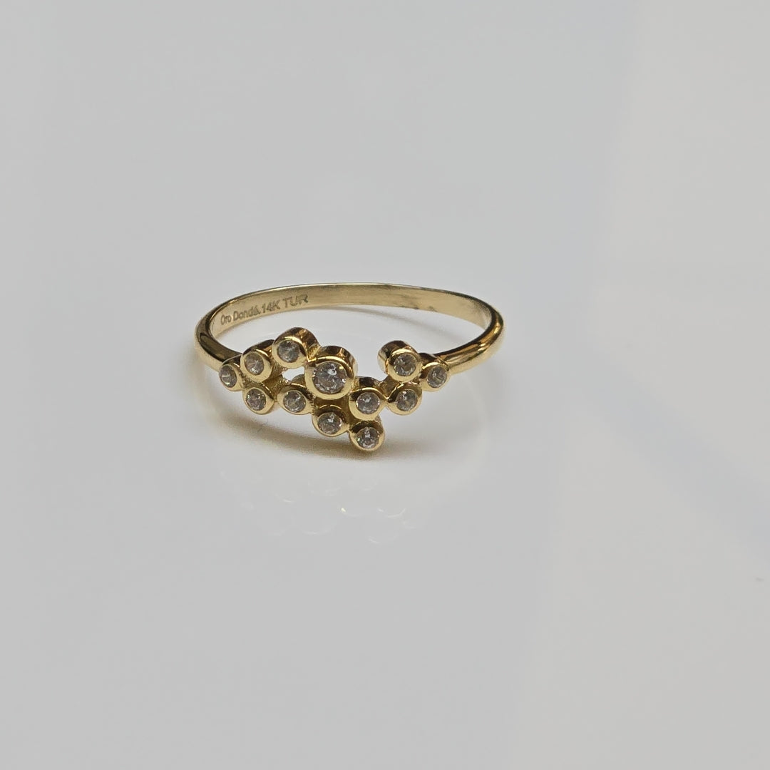 ANILLOS DAMA ORO 14K 1.6 (NUEVO)