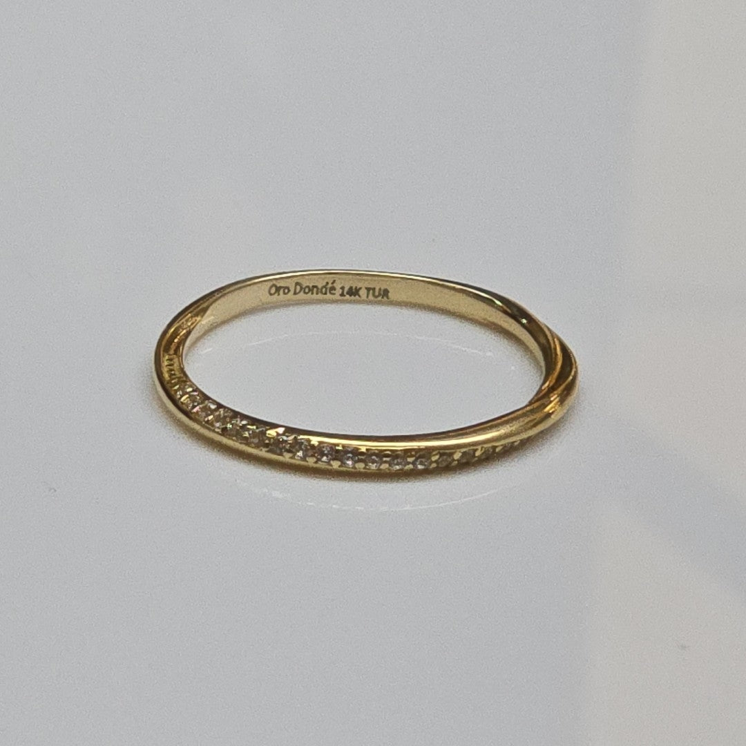ANILLOS DAMA ORO 14K 1.4 (NUEVO)