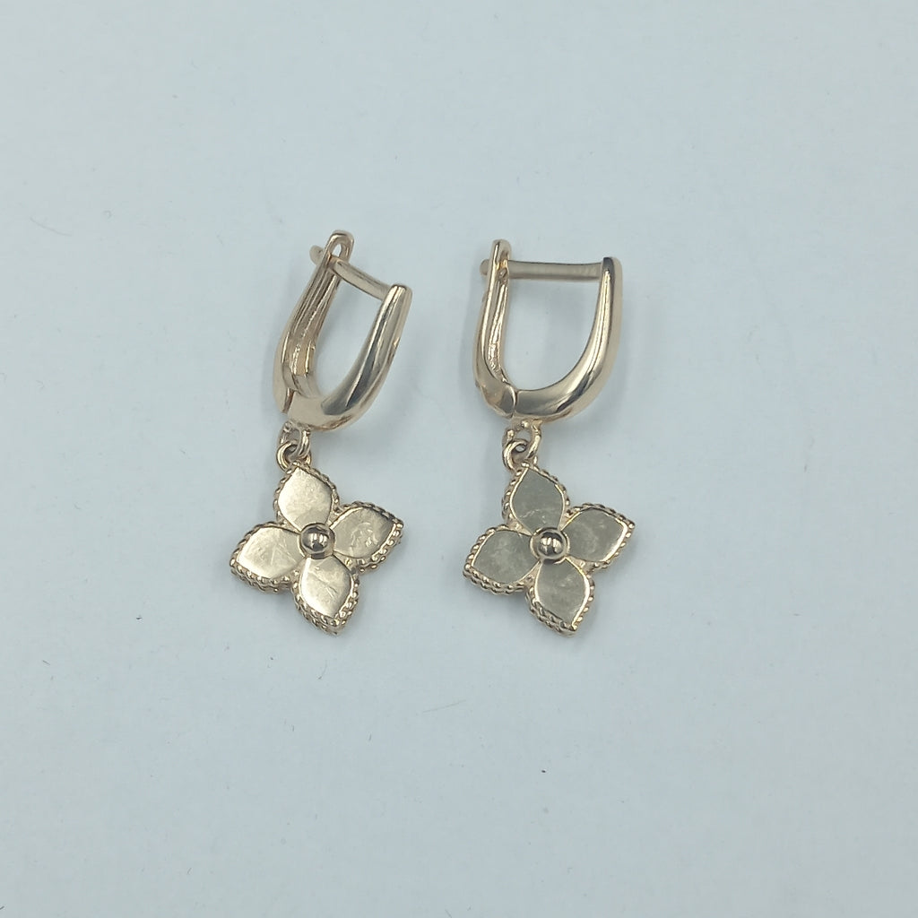 BROQUELES ORO 14K 3.3 (NUEVO)