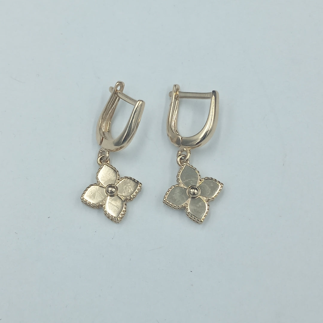 BROQUELES ORO 14K 3.3 (NUEVO)