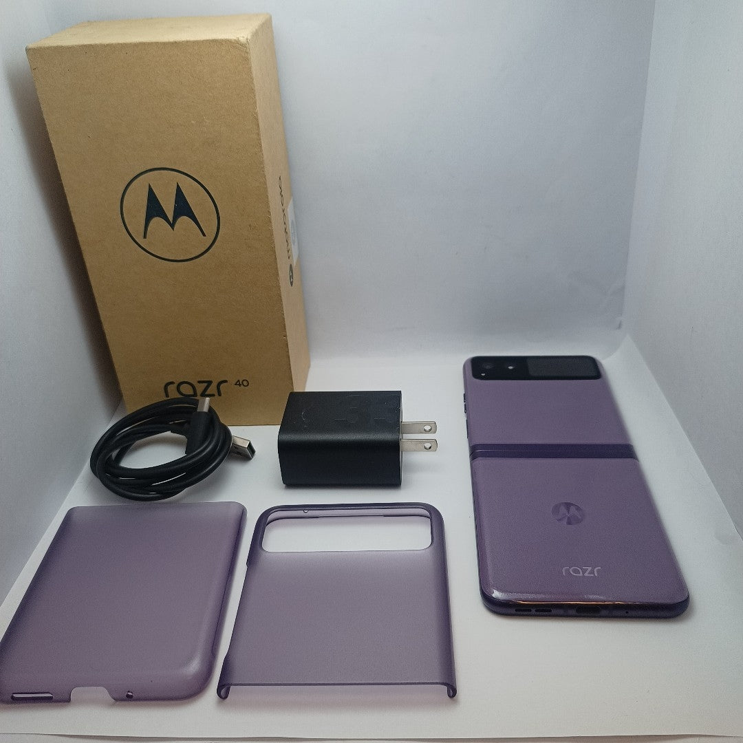 CELULAR MOTOROLA RAZR 40 XT2323-1 (2023) 256 GB 8 GB RAM (SEMINUEVO)
