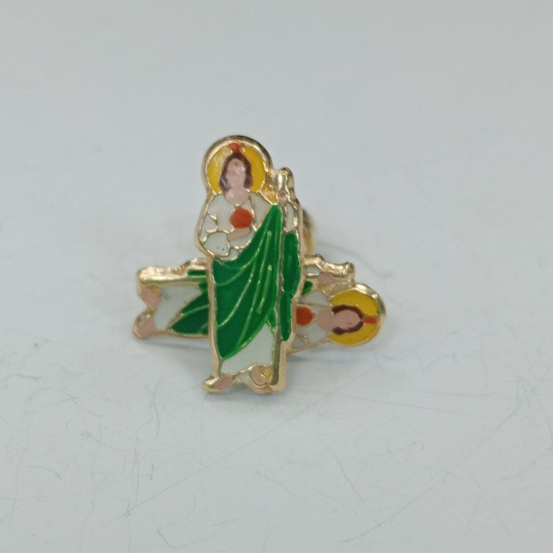 BROQUELES ORO 14K 1 (NUEVO)