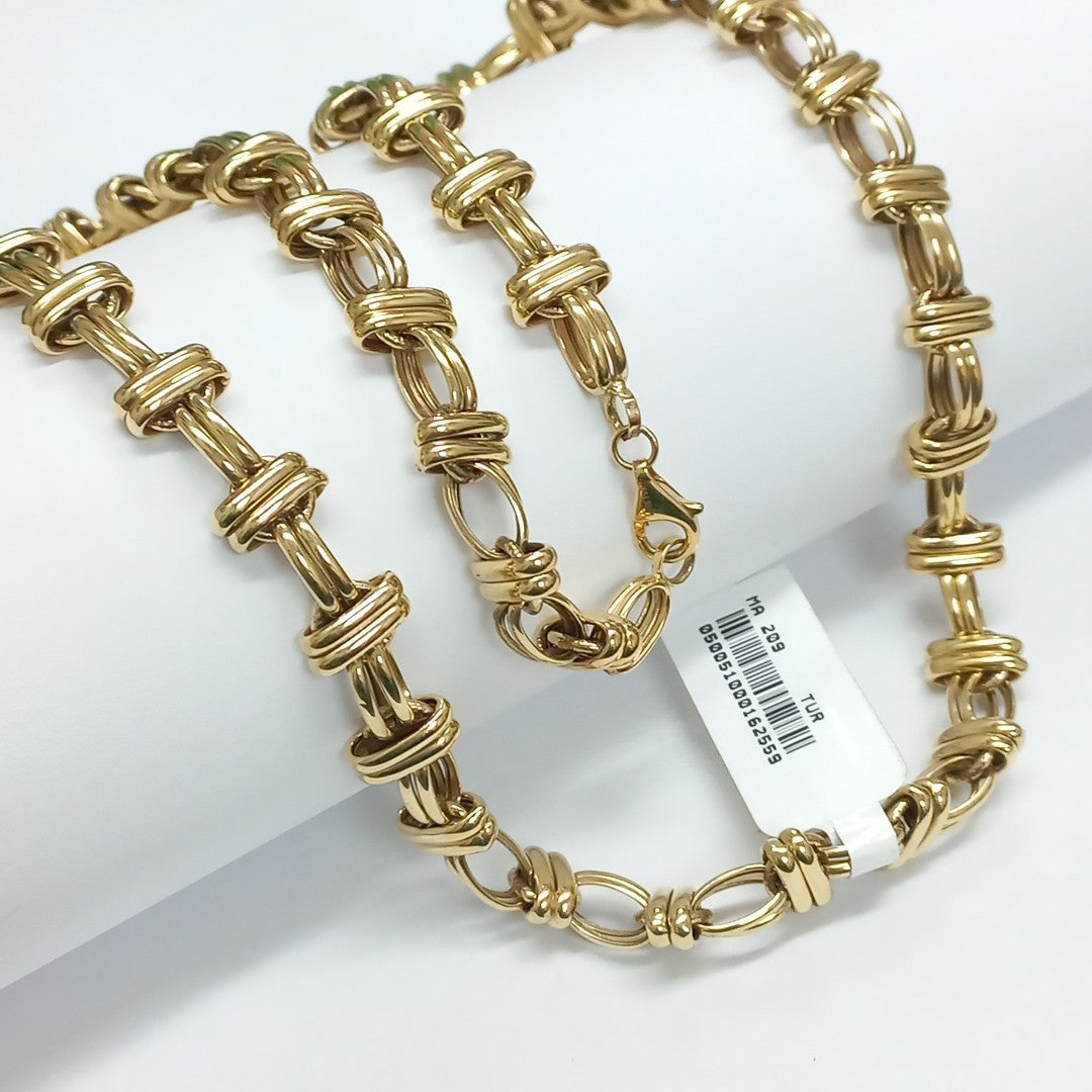 CADENAS ORO 14K 21.5 (NUEVO)