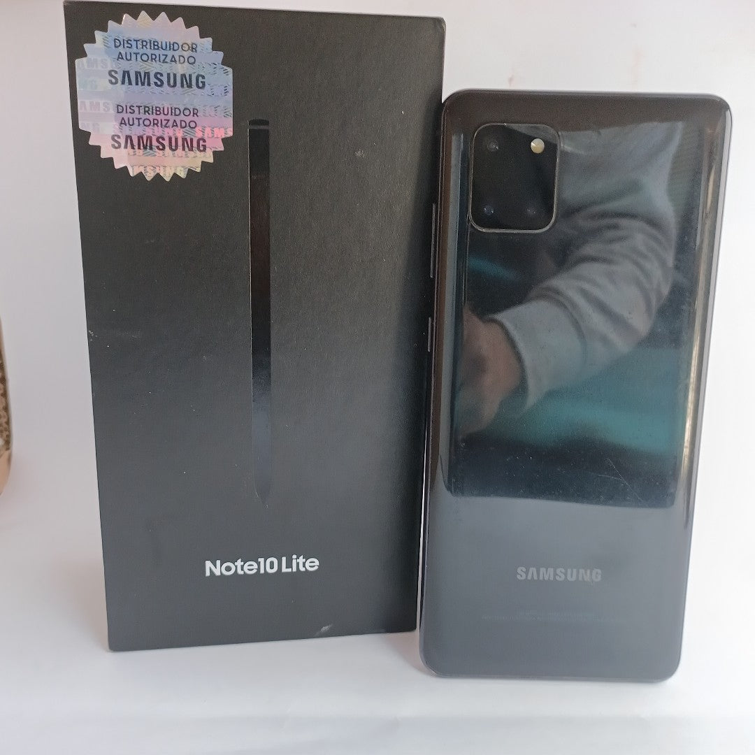 CELULAR SAMSUNG GALAXY NOTE 10 LITE SM-N770F/DS 128 GB 8 GB RAM (SEMINUEVO)
