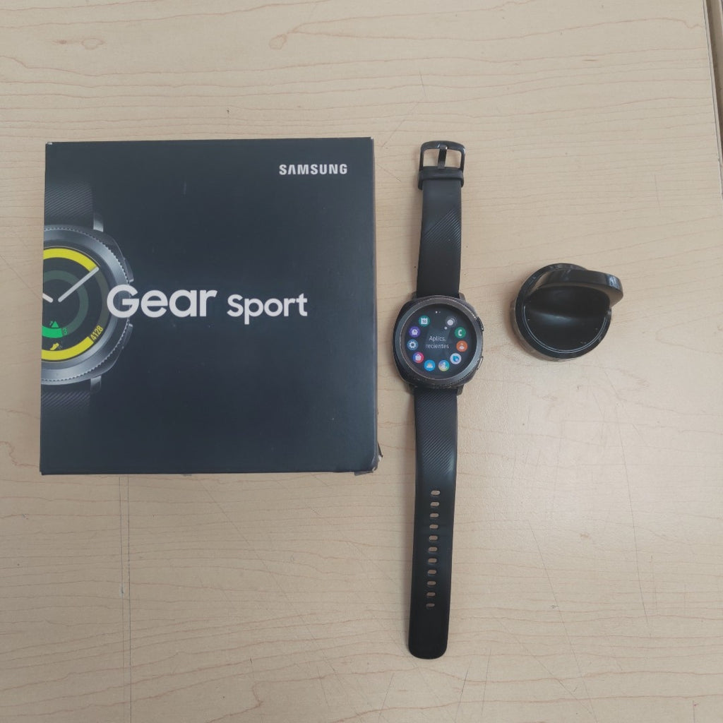 SMARTWATCH SAMSUNG GALAXY GEAR SPORT SM-R600 42 MM BLUETOOTH (SEMINUEVO)