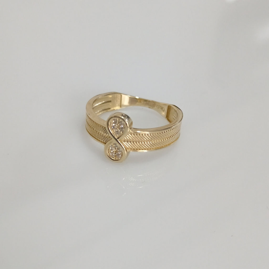 ANILLOS DAMA ORO 14K 2.7 (NUEVO)