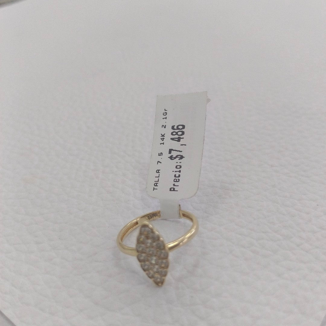 ANILLOS DAMA ORO 14K 2.1 (NUEVO)