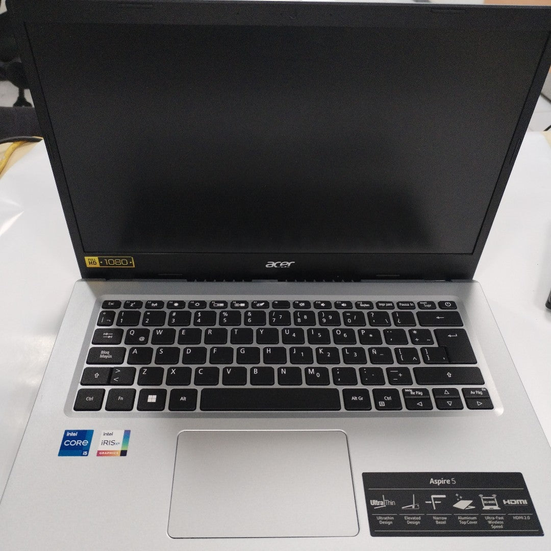 LAPTOP ACER ASPIRE 5 A514-54-54GT (2022) 1 TB + 256 GB SSD 8 GB RAM (SEMINUEVO)