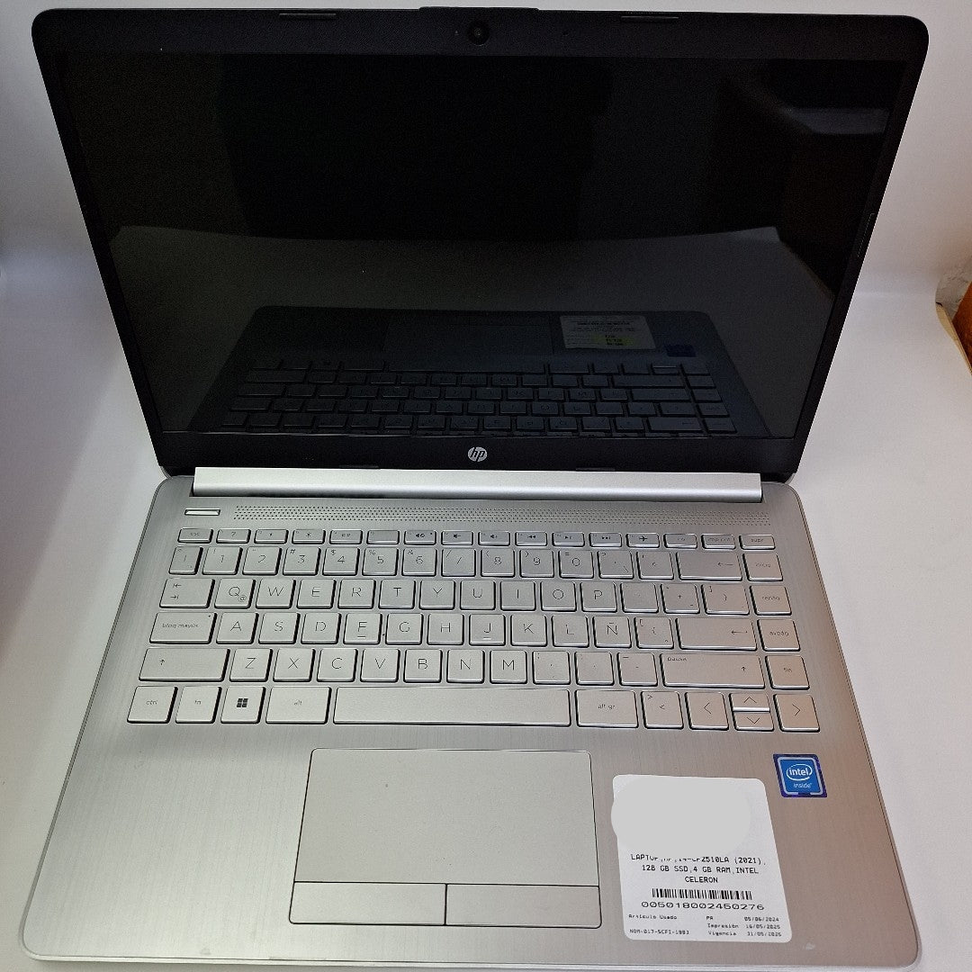 LAPTOP HP 14-CF2510LA (2021) 128 GB SSD 4 GB RAM (SEMINUEVO)