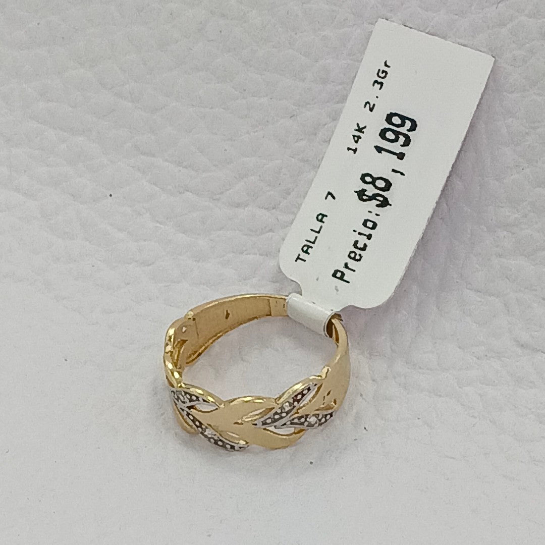 ANILLOS DAMA ORO 14K 2.3 (NUEVO)