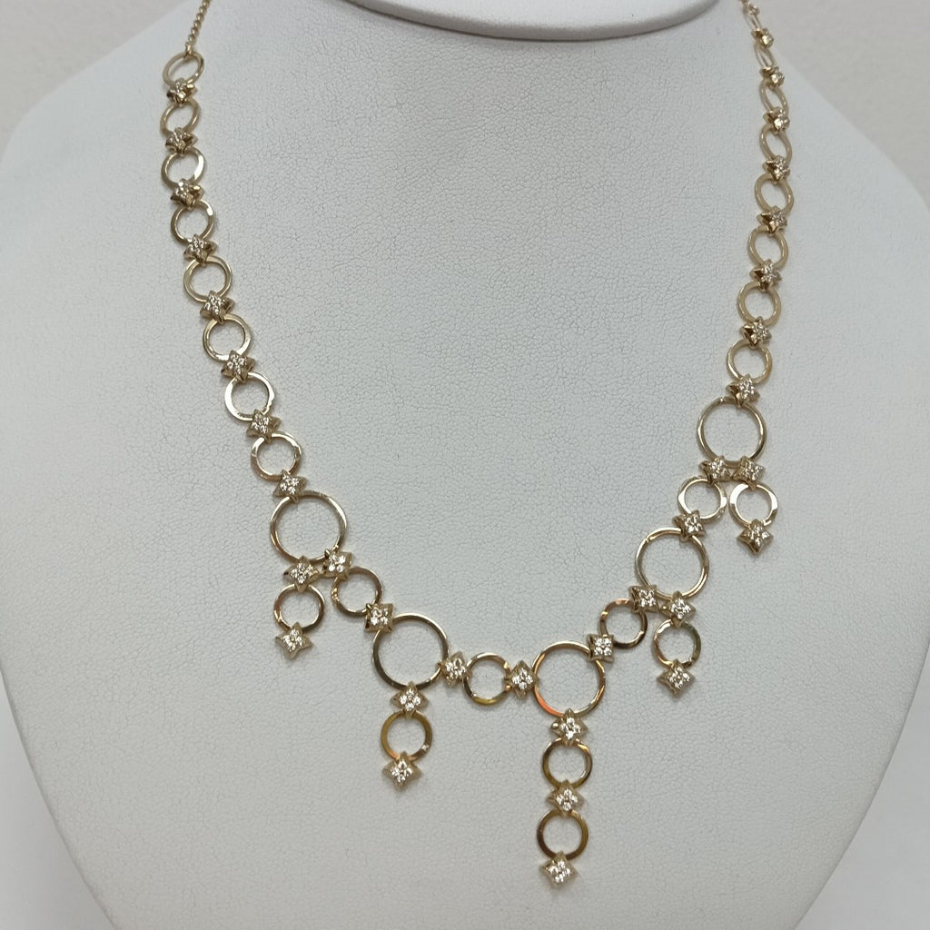 GARGANTILLAS ORO 14K 10.3 (NUEVO)