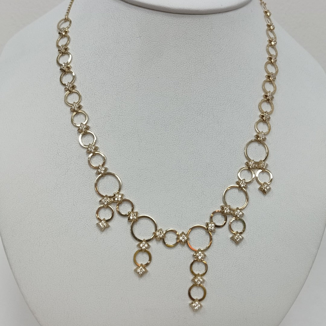 GARGANTILLAS ORO 14K 10.3 (NUEVO)