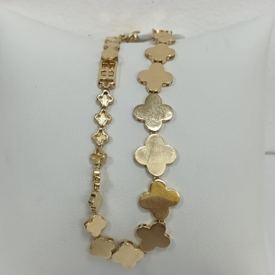 PULSERAS DAMA ORO 14K 5.6 (NUEVO)