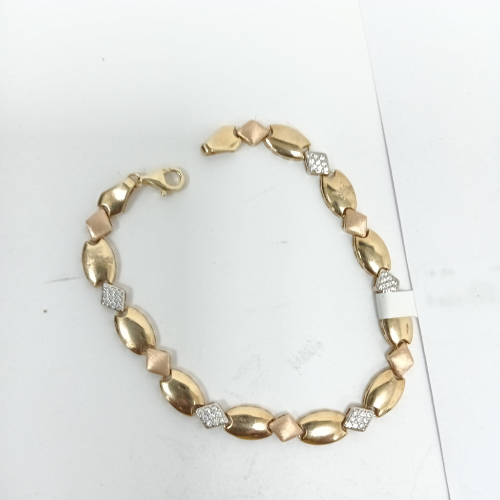 PULSERAS DAMA ORO 14K 5.7 (NUEVO)