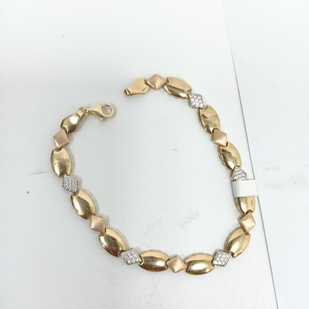 PULSERAS DAMA ORO 14K 5.7 (NUEVO)
