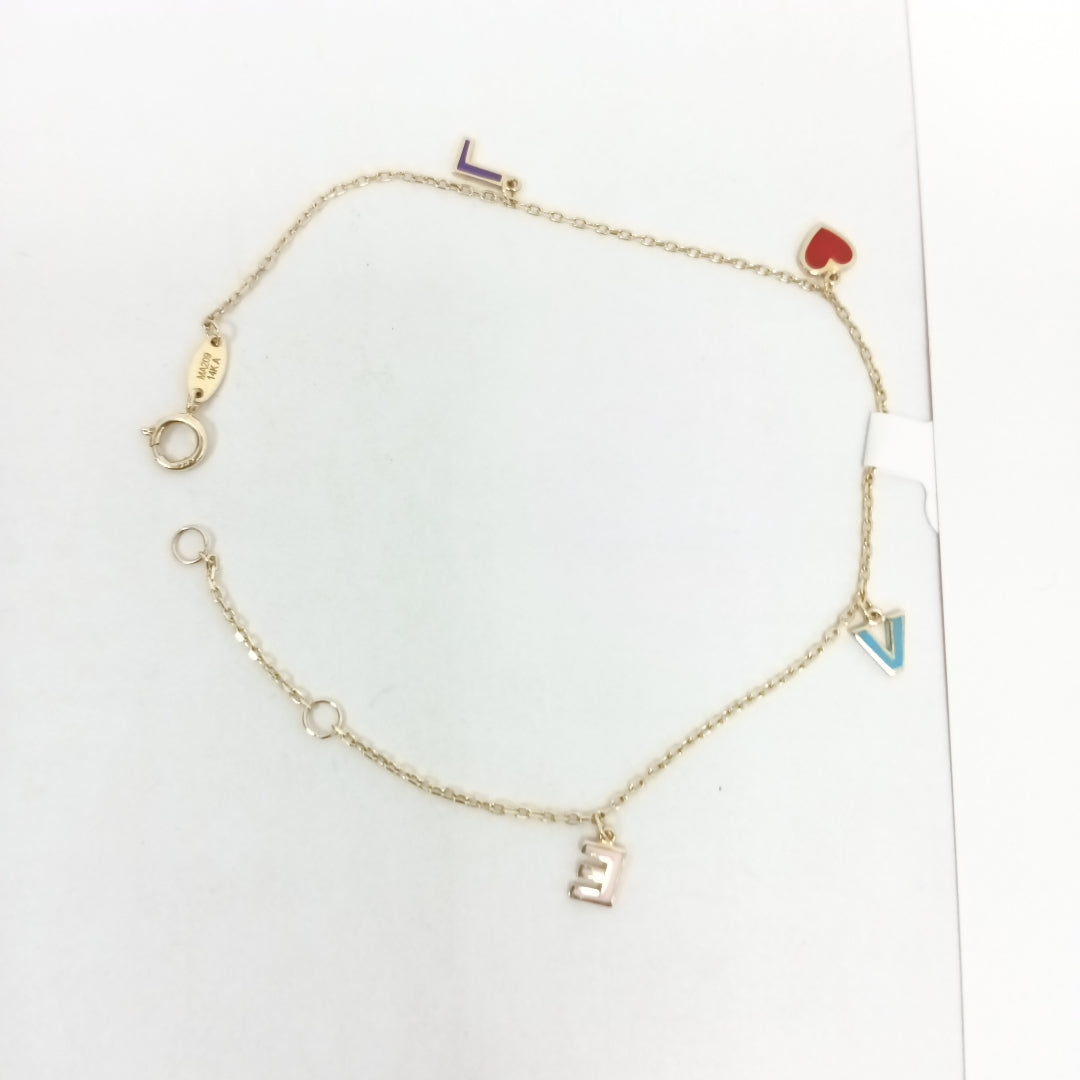 PULSERAS DAMA ORO 14K 1 (NUEVO)