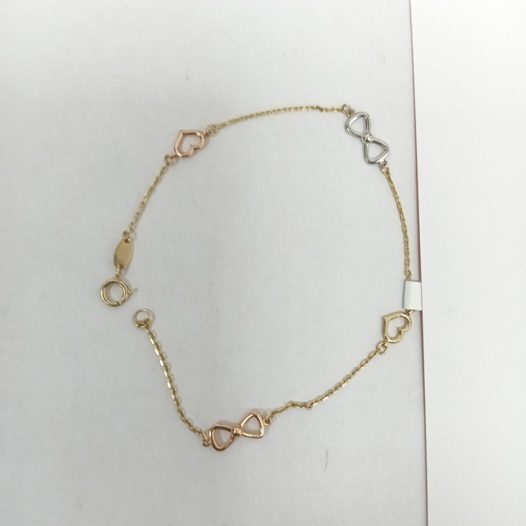 PULSERAS DAMA ORO 14K 1.3 (NUEVO)