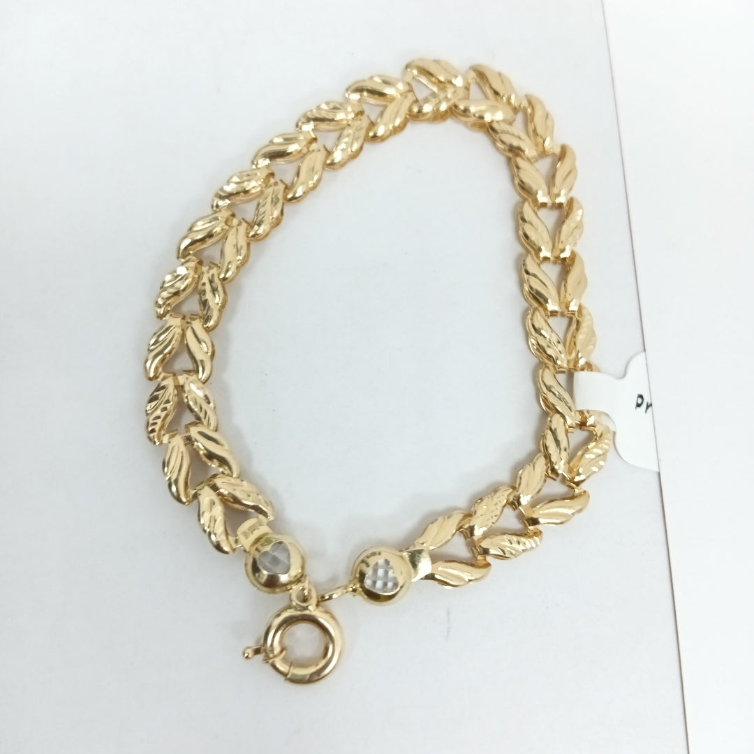 PULSERAS DAMA ORO 14K 7 (NUEVO)
