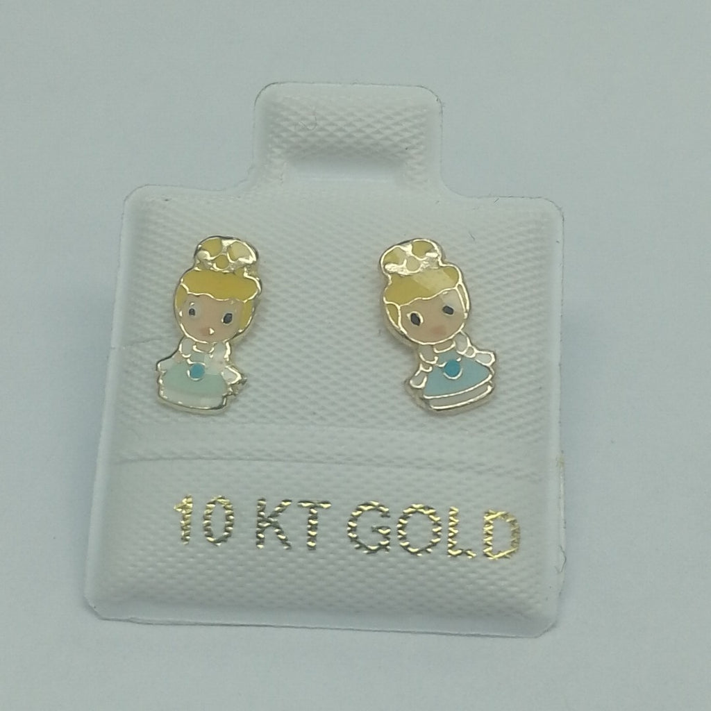 BROQUELES ORO 10K 1 (NUEVO)