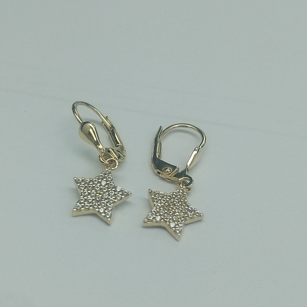 BROQUELES ORO 14K 1.9 (NUEVO)