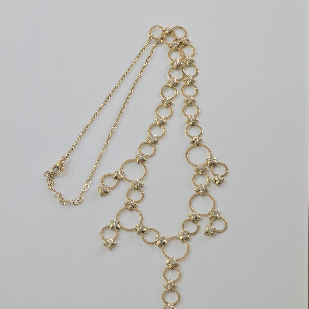 GARGANTILLAS ORO 14K 9.8 (NUEVO)